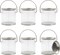 Brands Mini Clear Plastic Paint Cans (Silver) 9"L x 6"W x 3.5"H